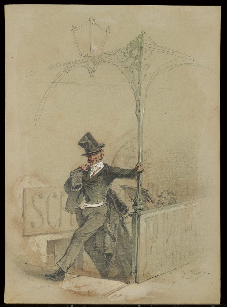 Le fêtard distrait - Mihaly von Zichy