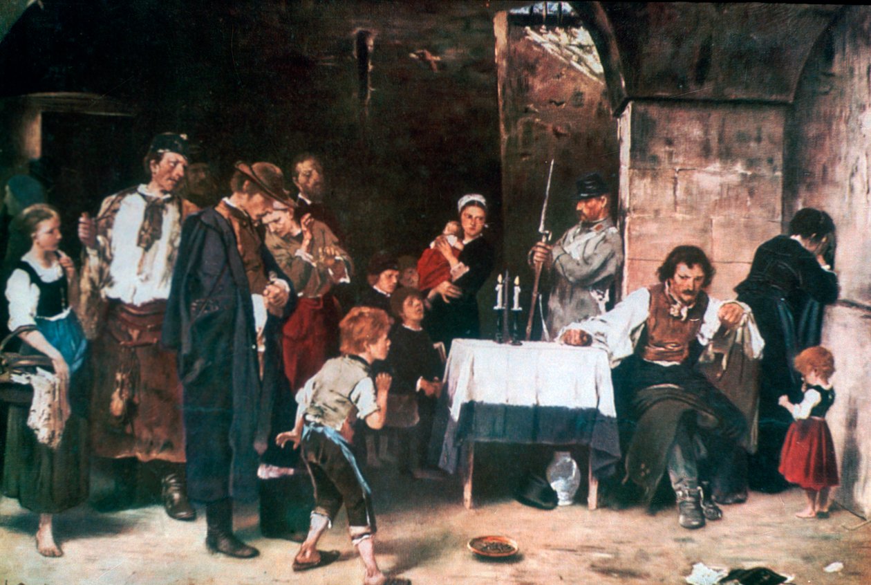 La Cellule des condamnés, vers 1864-1900 - Mihály Munkácsy