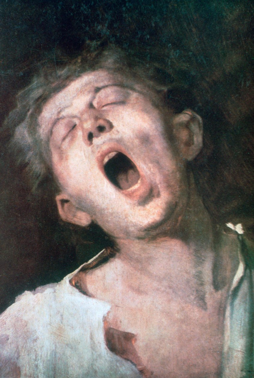 Apprenti bâillant, 1868-1869 - Mihály Munkácsy