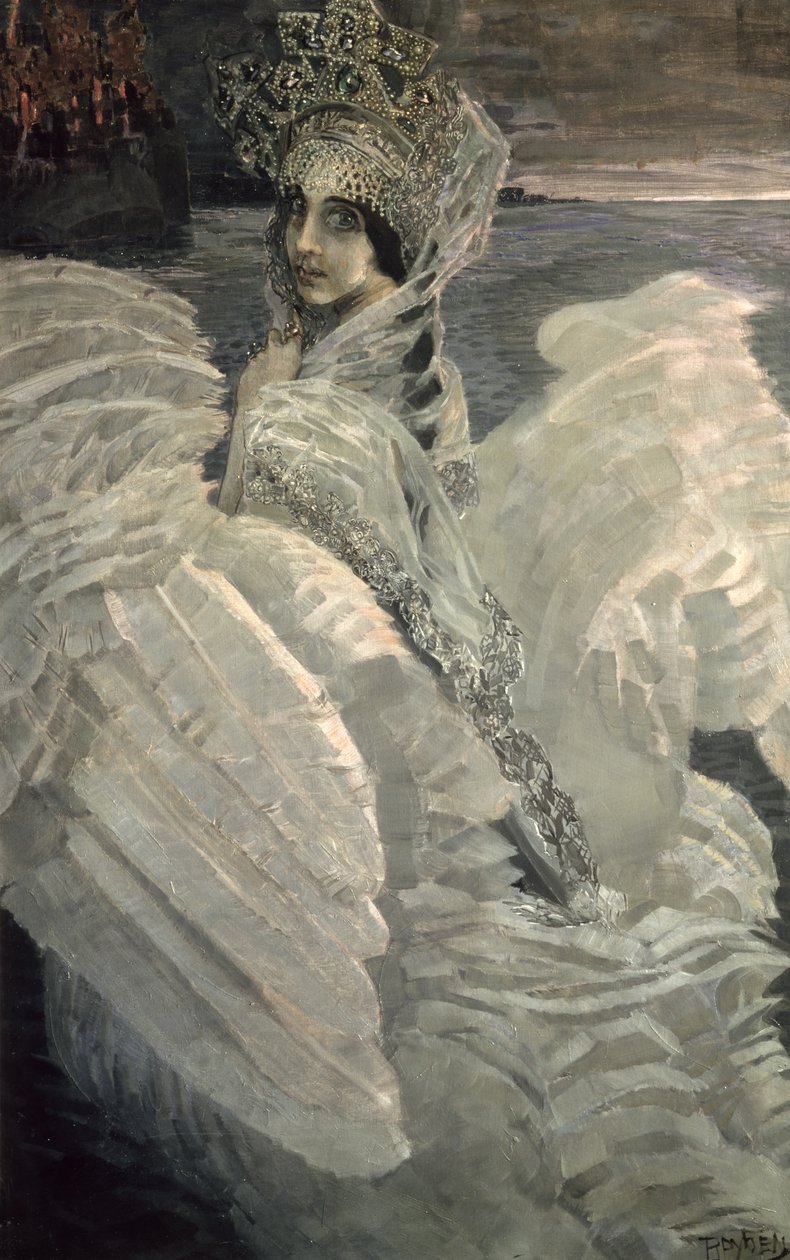 La princesse cygne, 1900 - Mikhail Aleksandrovich Vrubel