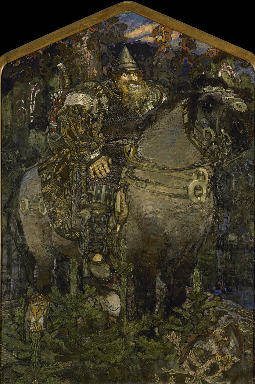 Bogatyr, 1898 - Mikhail Aleksandrovich Vrubel