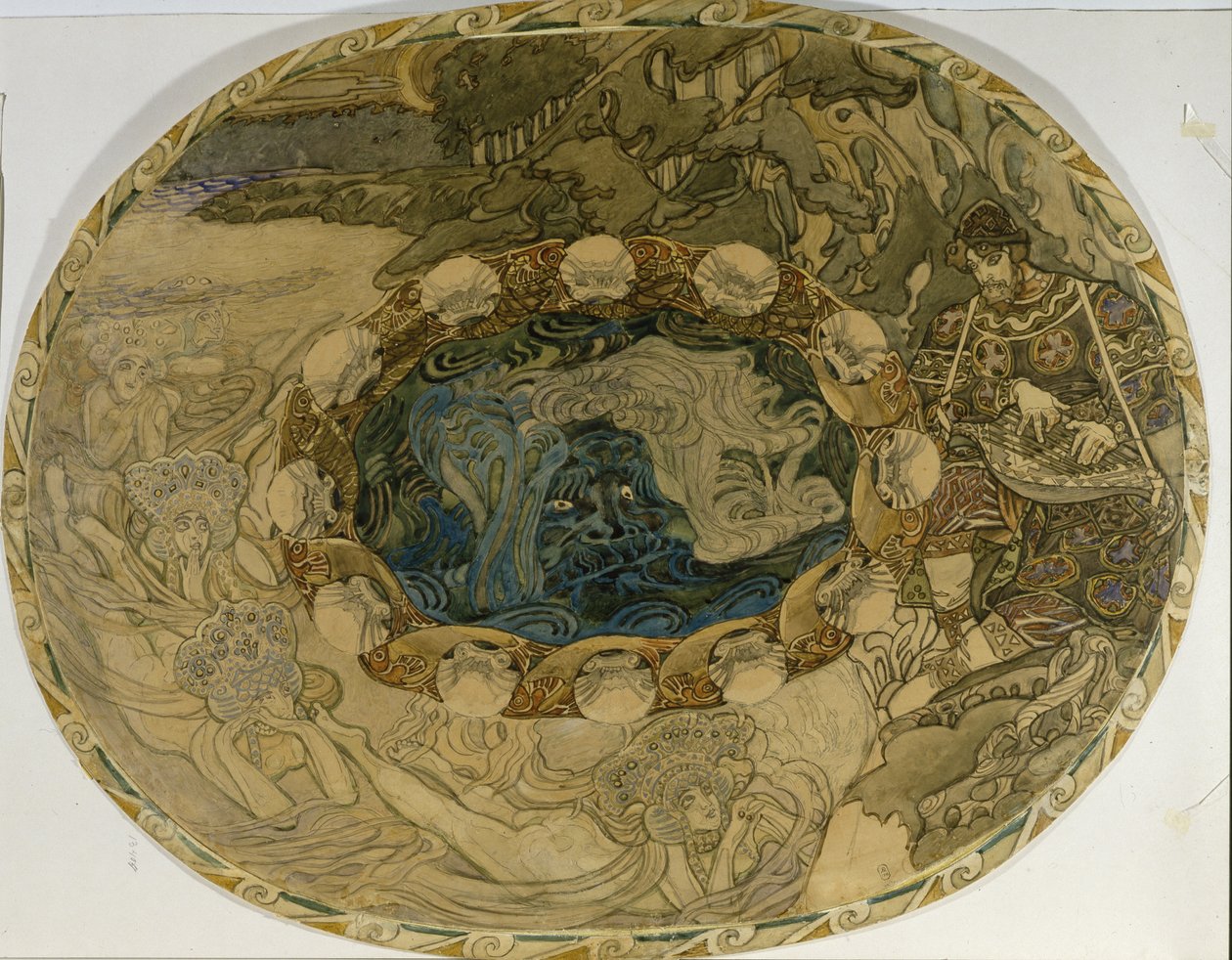 Sadko, 1899-1900 - Mikhail Aleksandrovich Vrubel
