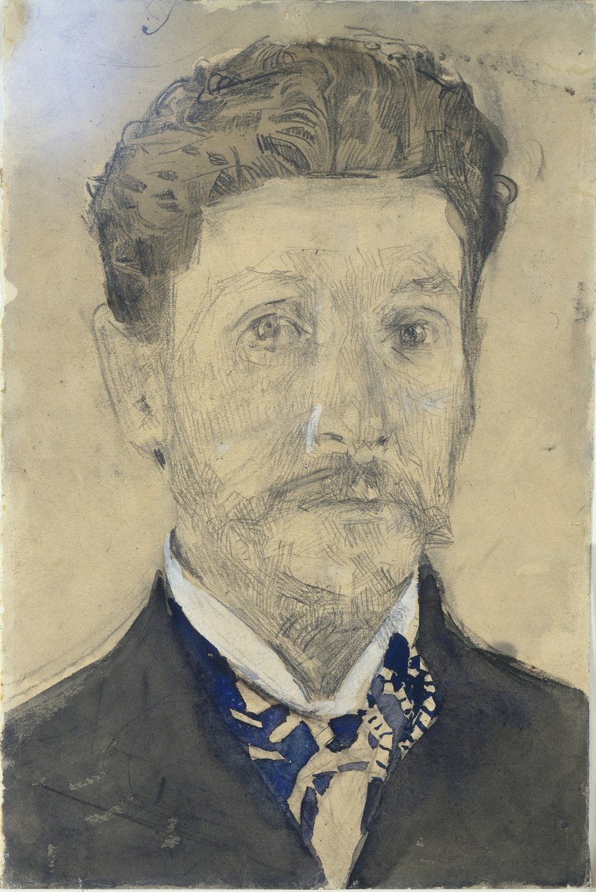 Autoportrait, 1904-1905 - Mikhail Aleksandrovich Vrubel