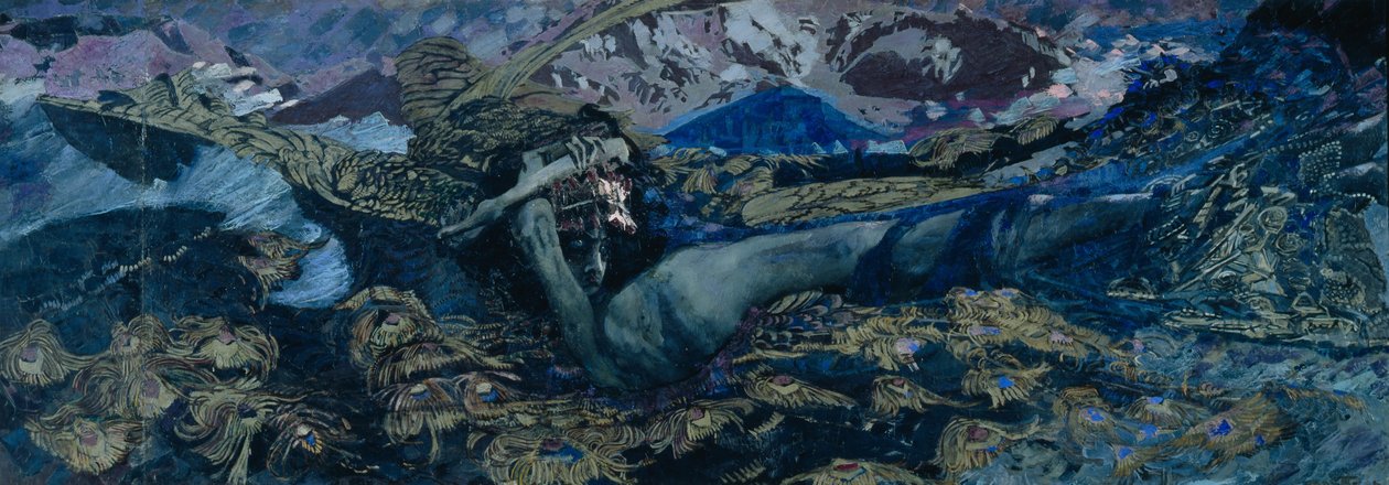 Le Démon abattu, 1902 - Mikhail Aleksandrovich Vrubel