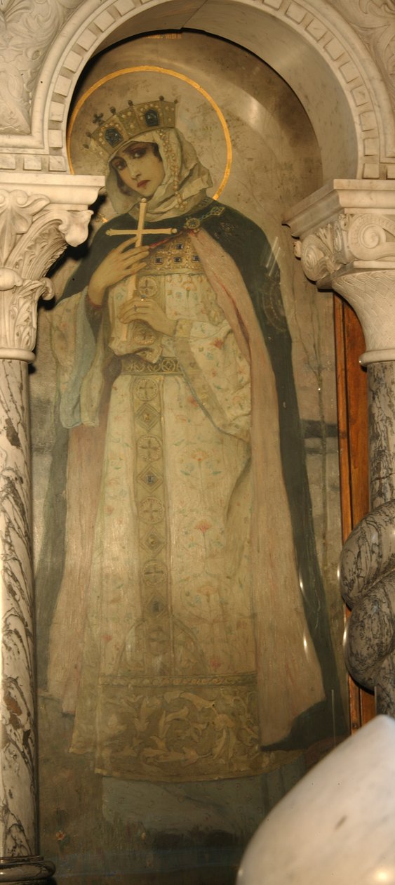 Sainte Olga, princesse de Kiev - Mikhail Vasilievich Nesterov
