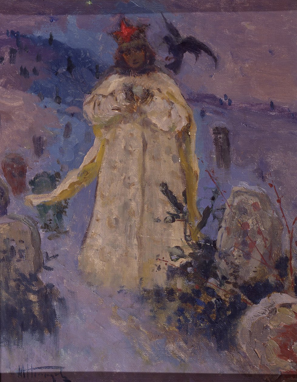 Tsarevna La Princesse, 1887 - Mikhail Vasilievich Nesterov