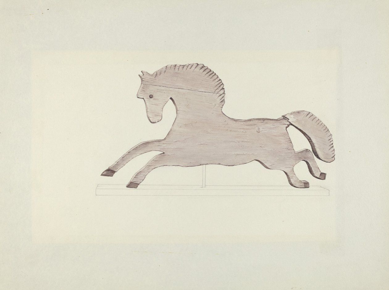 Girouette de Cheval - Mildred E. Bent