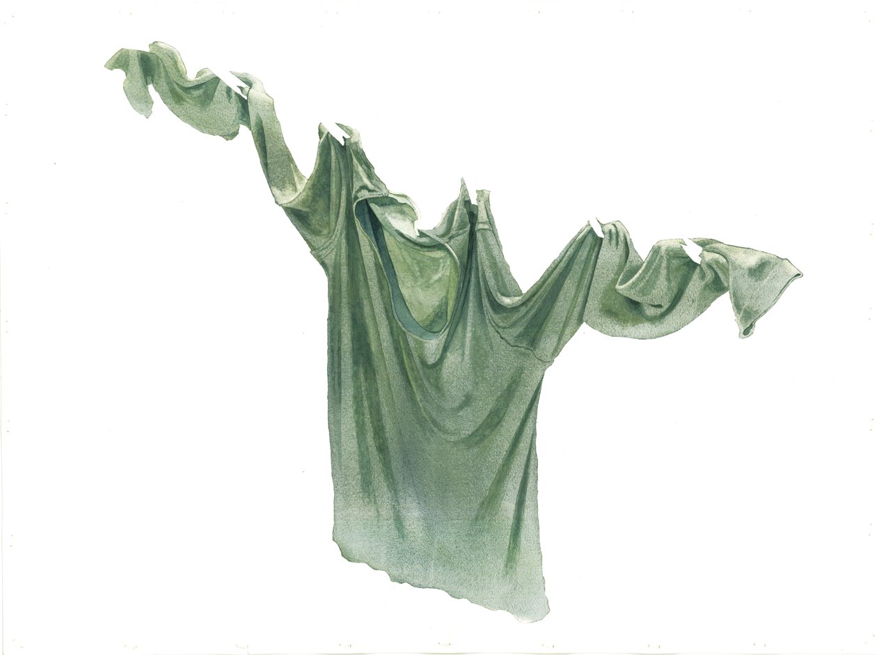 T-shirt vert pâle de Pippa, 2003 - Miles Contemporary Artist Thistlethwaite