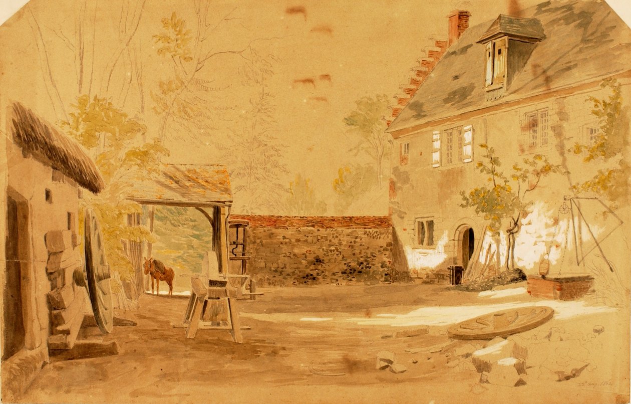 Ancienne abbaye de Saint-Valery, France - Miner Kilbourne Kellogg