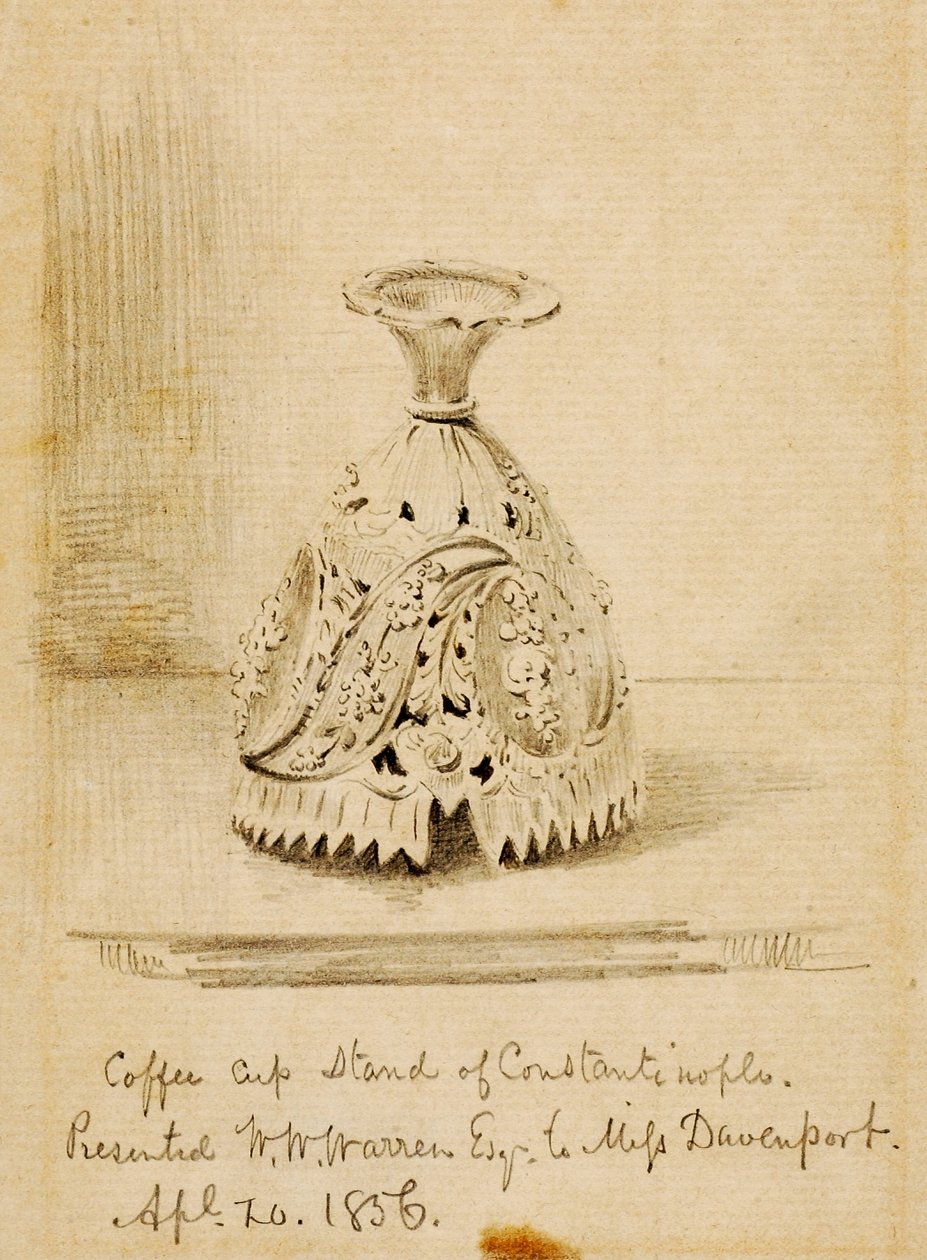 Support de tasse à café de Constantinople - Miner Kilbourne Kellogg