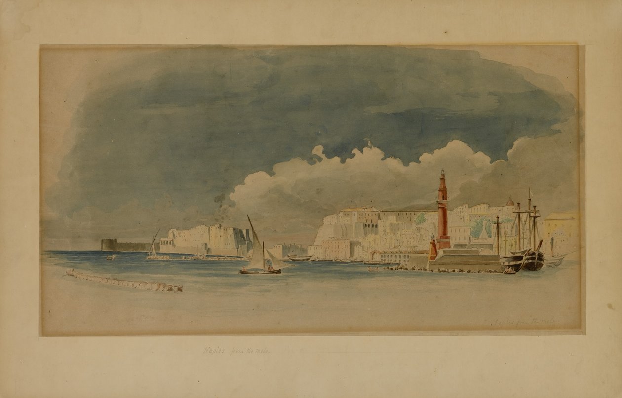 Naples vue de Moli - Miner Kilbourne Kellogg