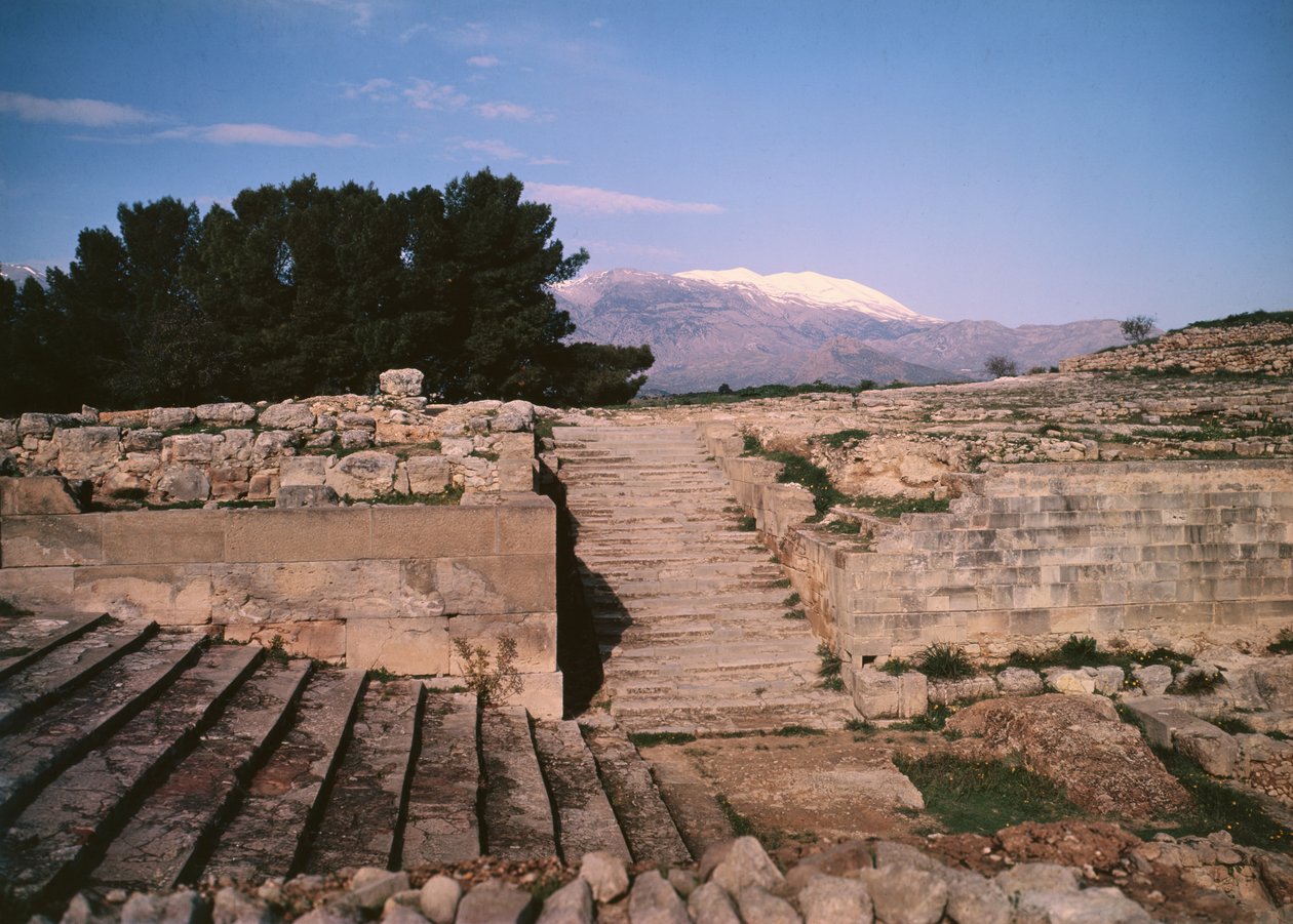 Vue du Palais, vers 1900-1700 av. J.-C. - Minoan