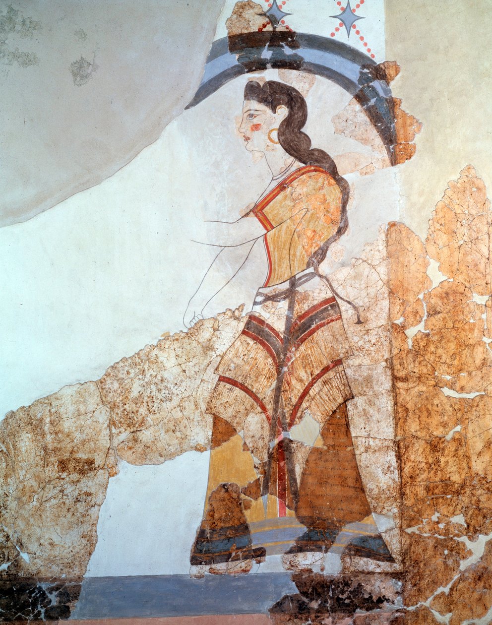 Figure féminine (fresque) - Minoan