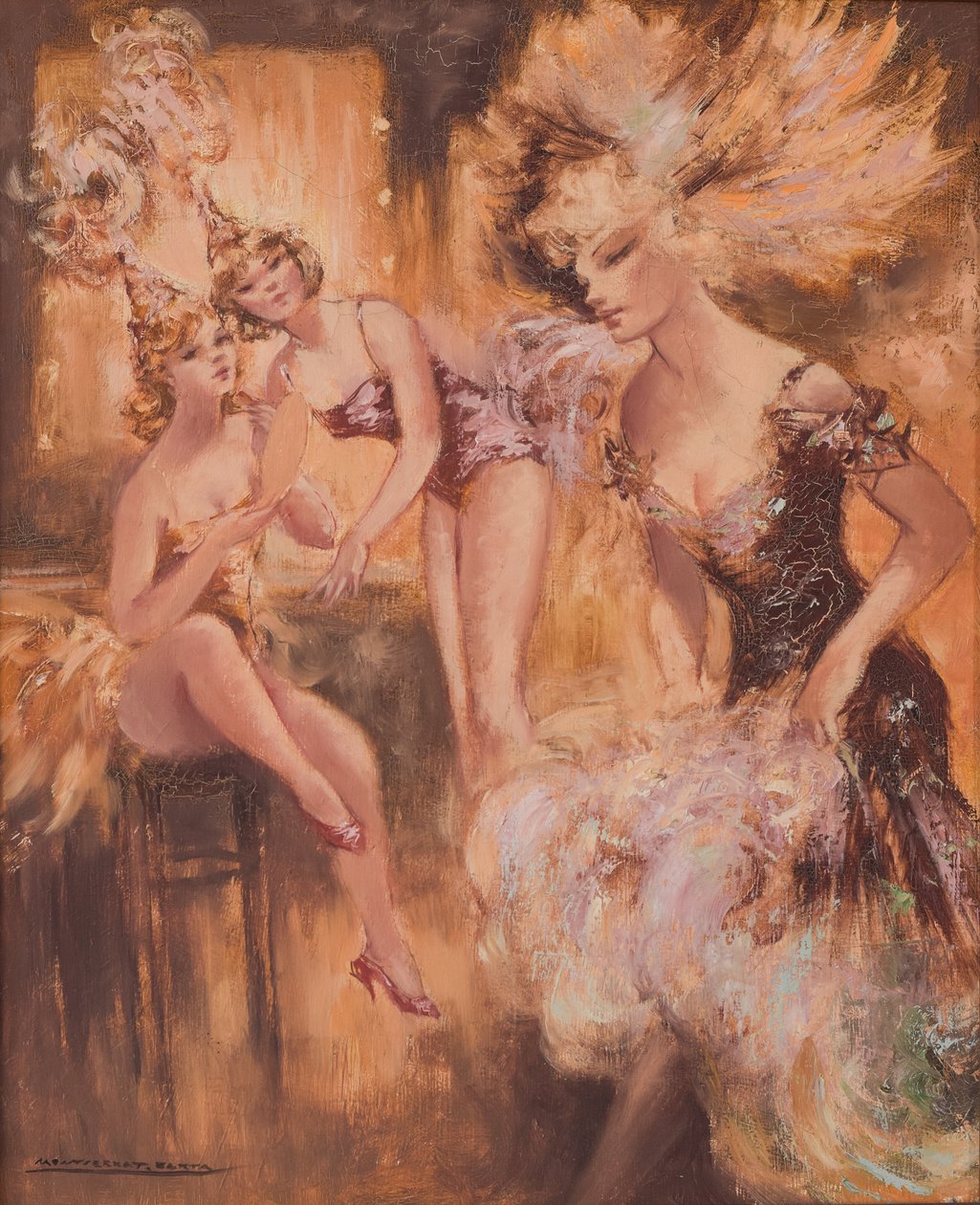 Danseuses de cabaret - Modern Decorative