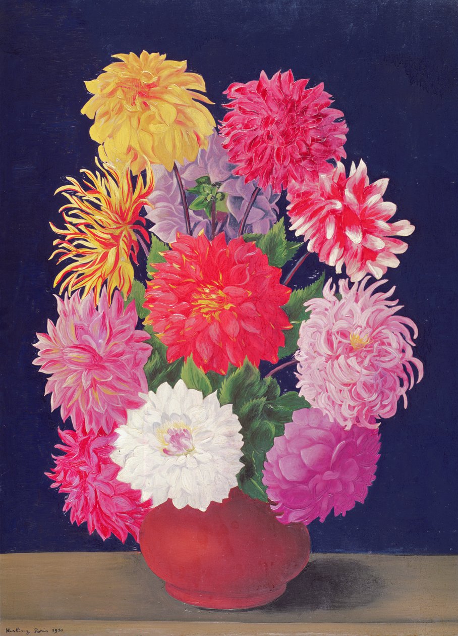 Fleurs - Moise Kisling