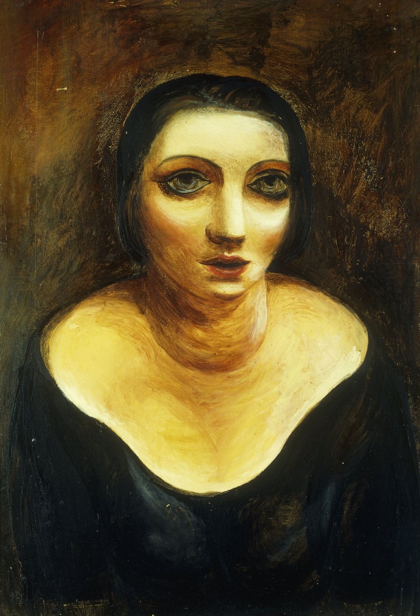 Kiki à la Décolète - Moise Kisling
