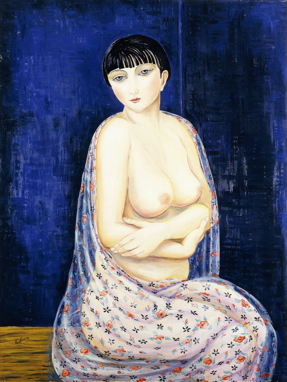 Kiki de Montparnasse, vers 1926 (huile sur toile) - Moise Kisling