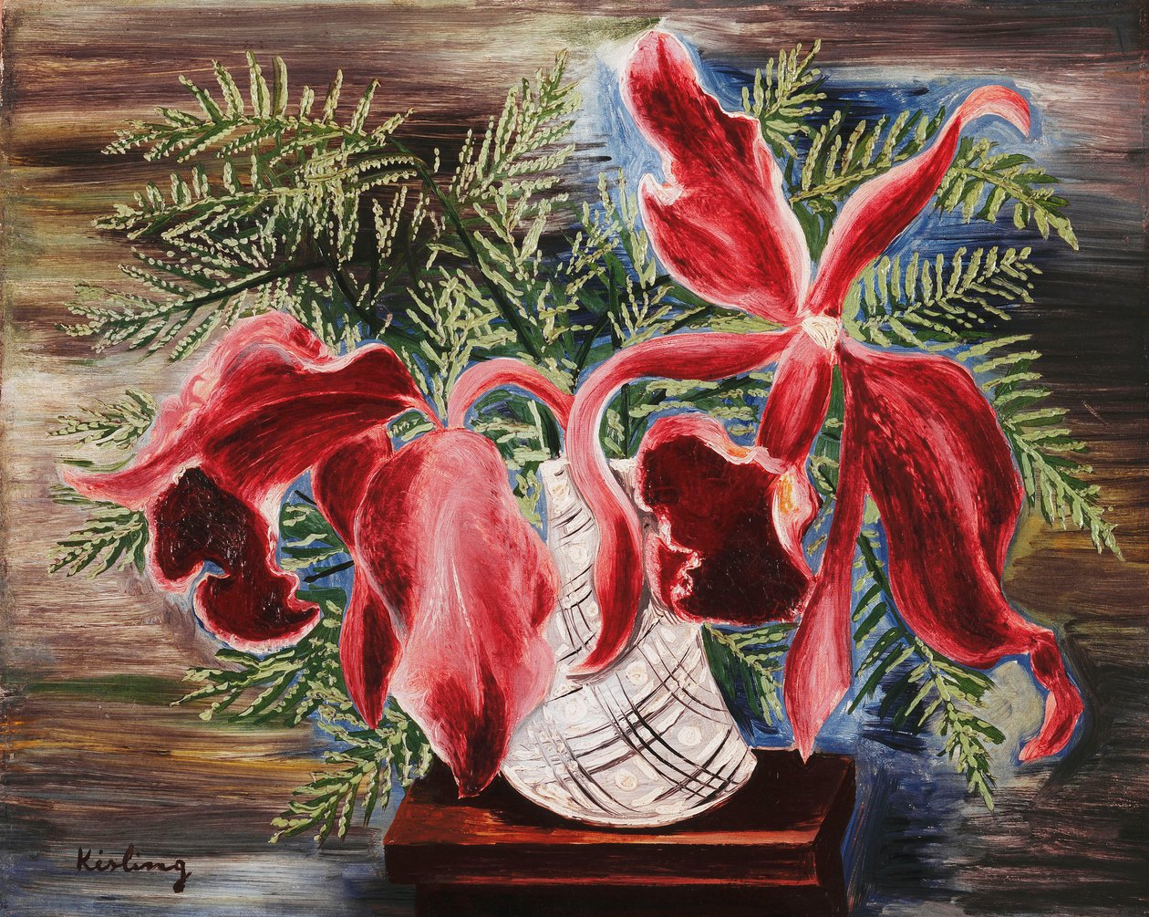 Orchidées ; Orchidees - Moise Kisling