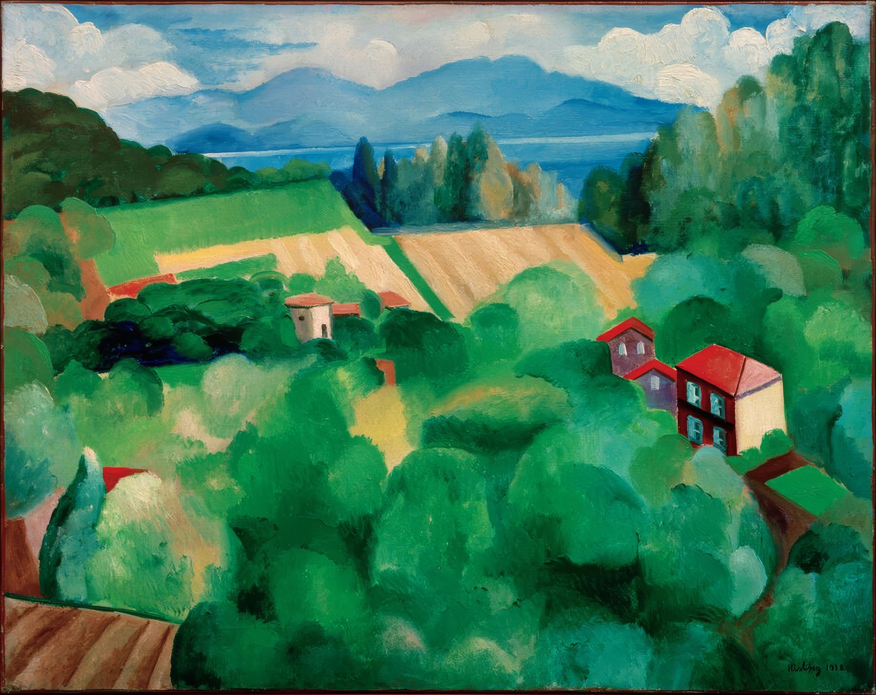 “Paysage de St. Tropez” - Moise Kisling