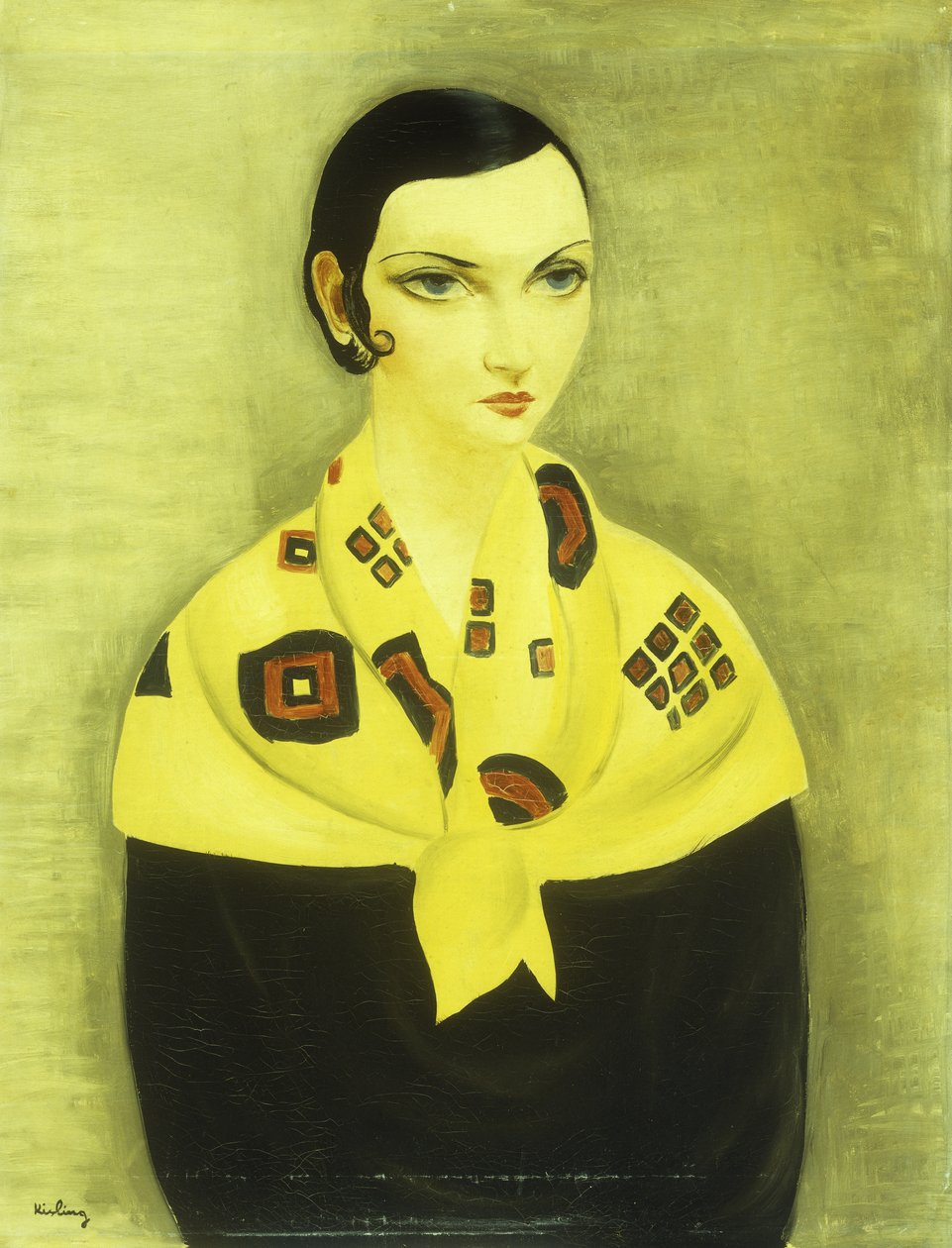 Portrait de Femme - Moise Kisling