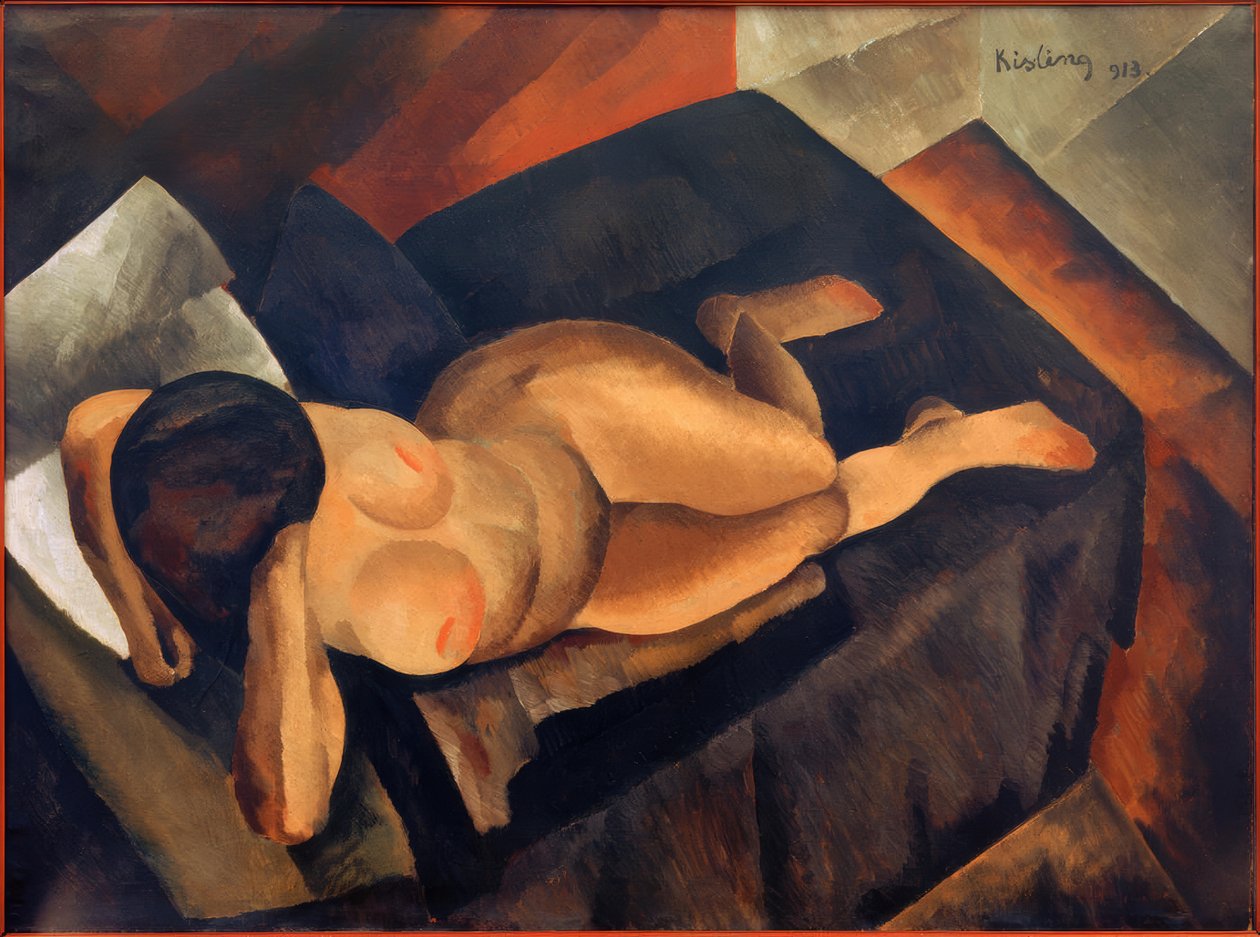 Nu couché - Moise Kisling