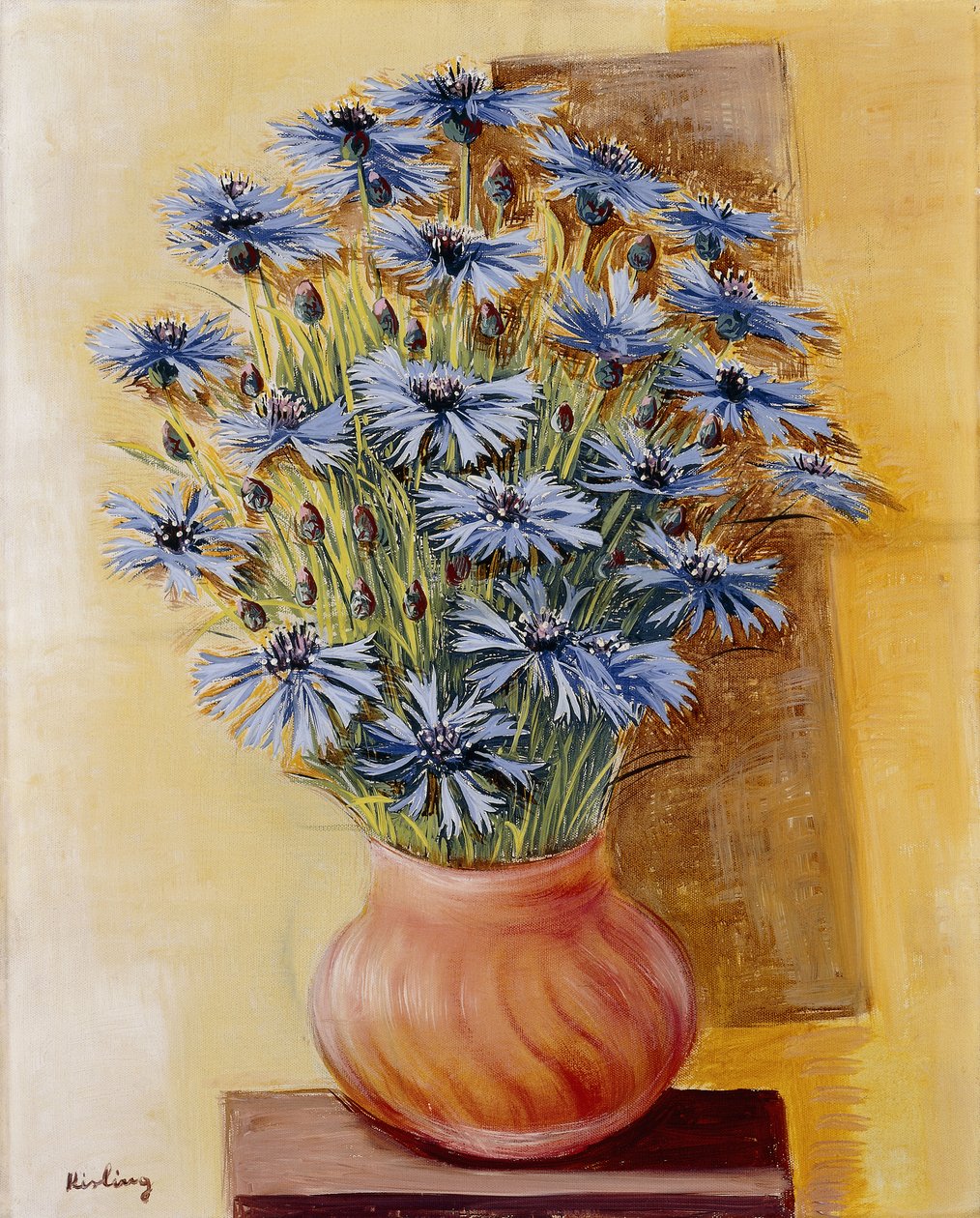 Vase de fleurs - Moise Kisling