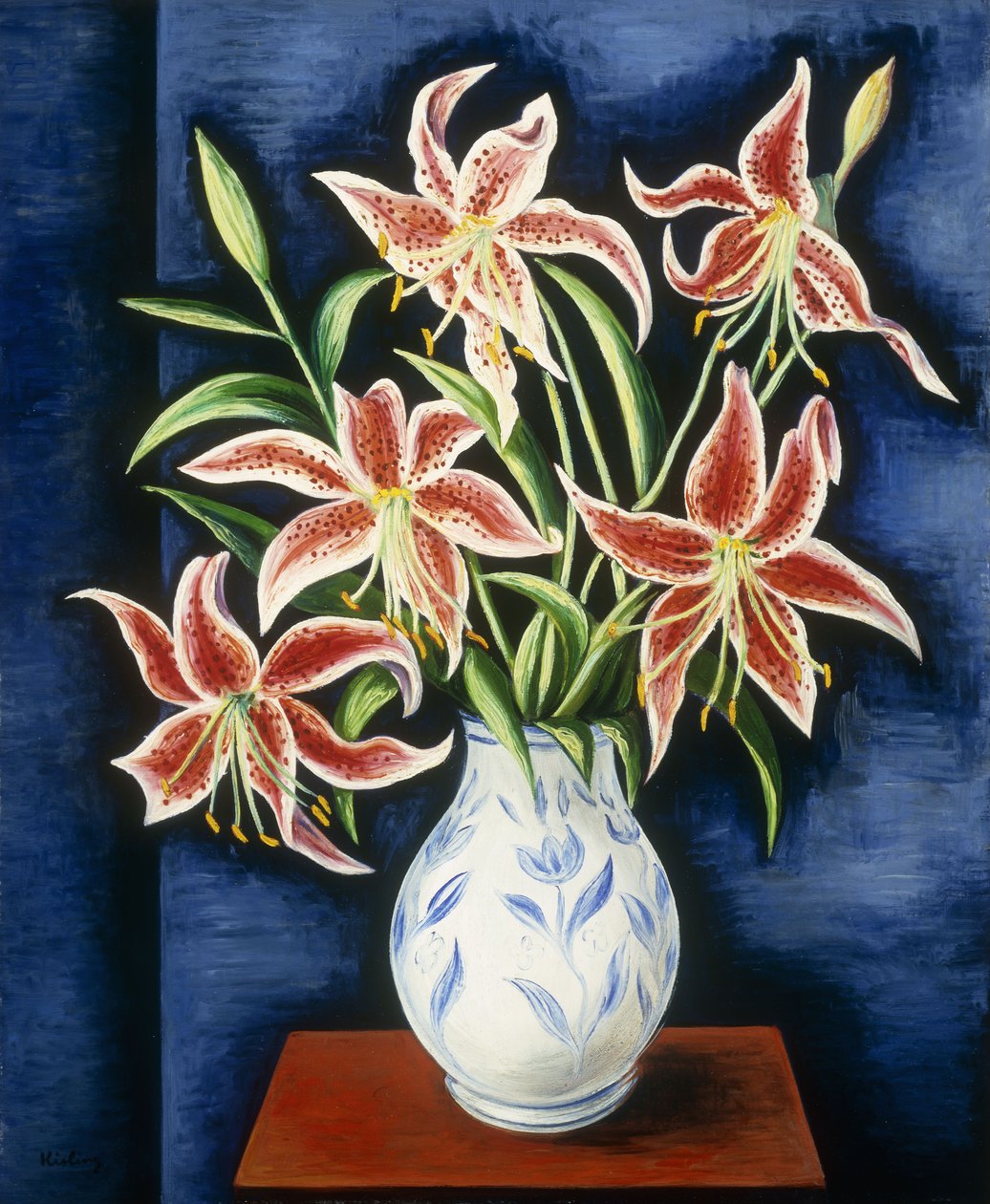 Vase de lys ; Vase de lis - Moise Kisling