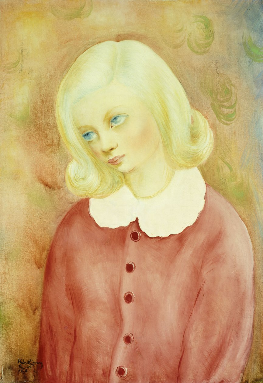 Young Polish Girl; Jeune Fille Polonaise - Moise Kisling
