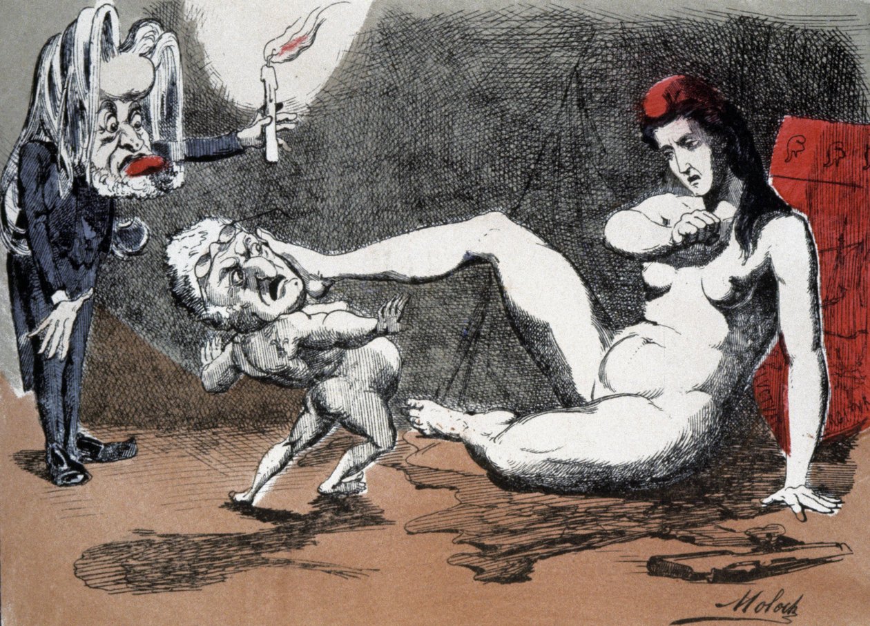 Thiers et Marianne - Moloch (1849 1909)