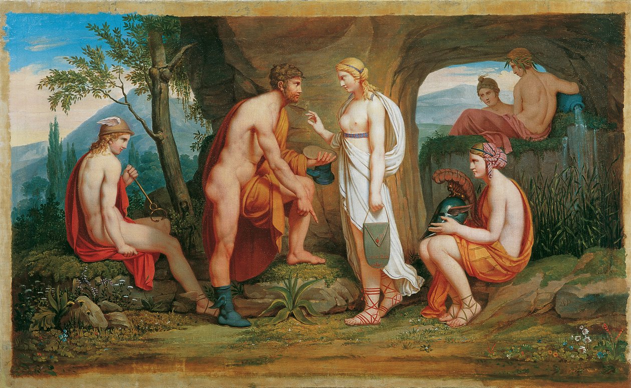 Persée et les Nymphes - Monogrammist A. P.