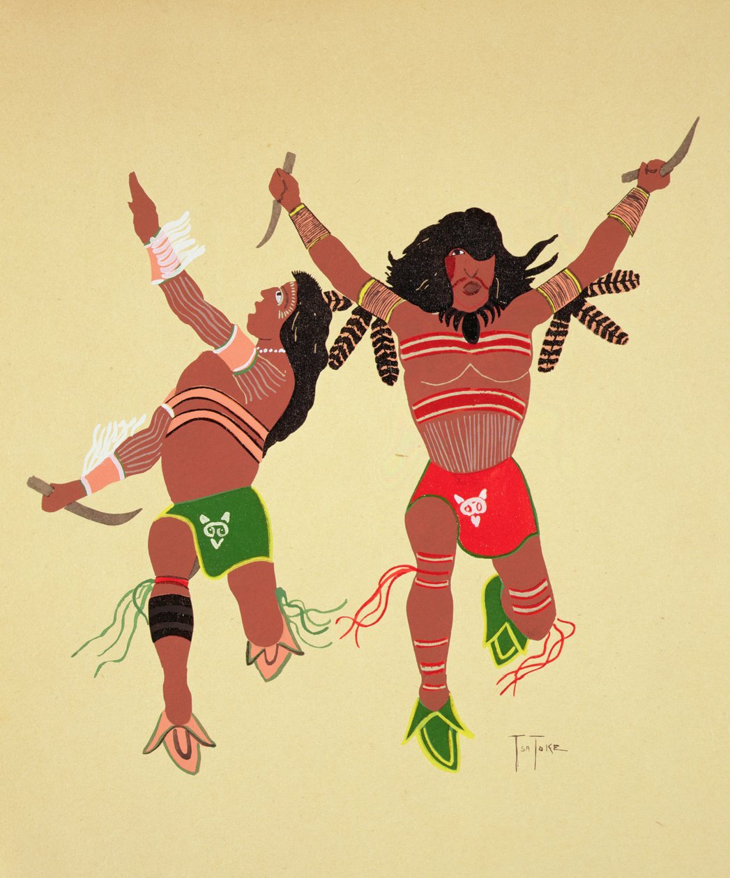 Guerriers Kiowa - Monroe Tsatoke