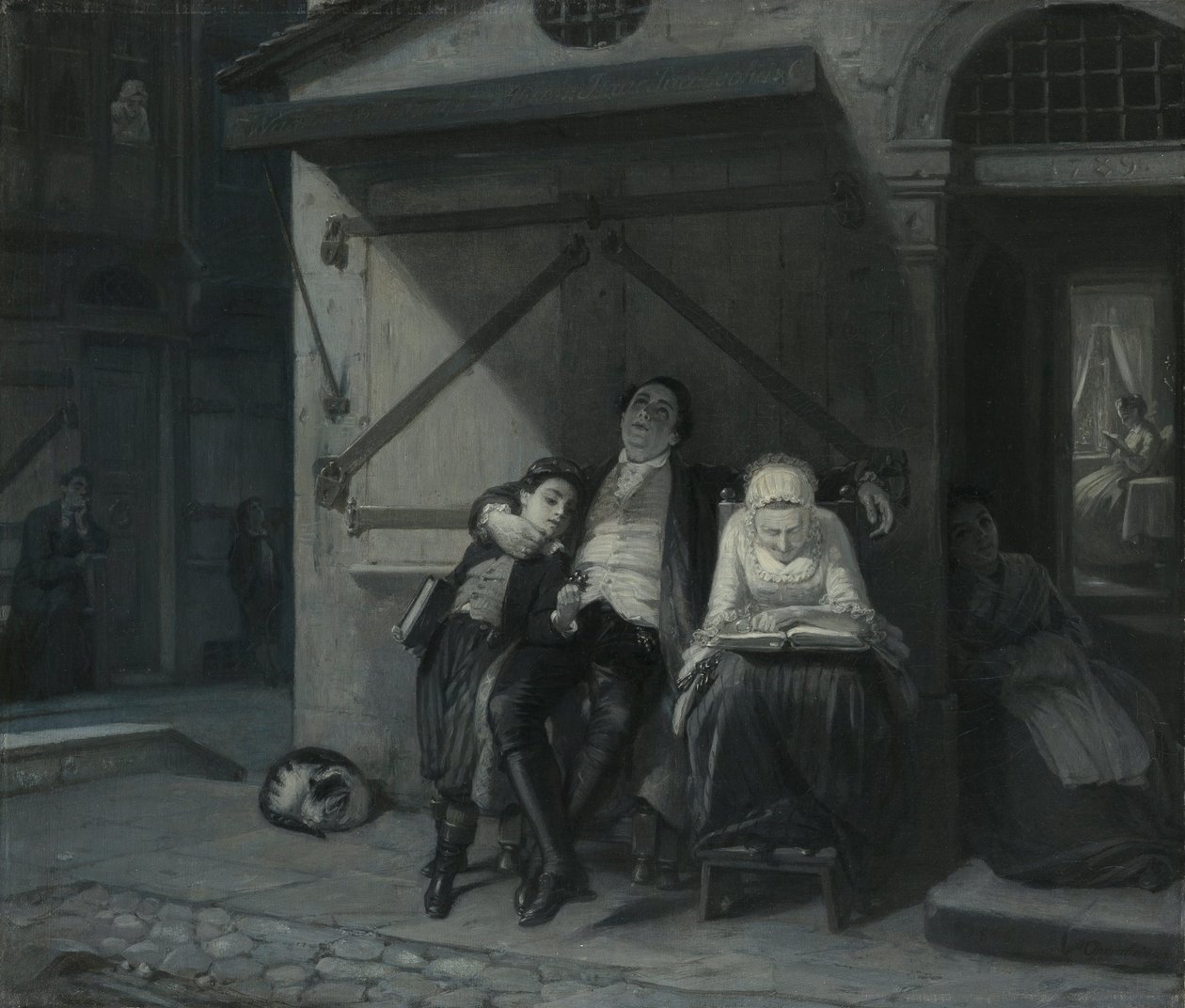 Repos du sabbat - Moritz Daniel Oppenheim