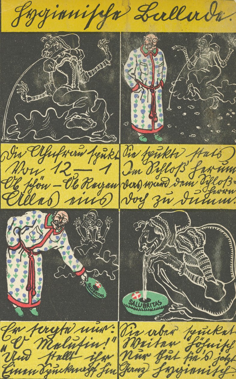 Ballade hygiénique, 1911 - Moritz Jung