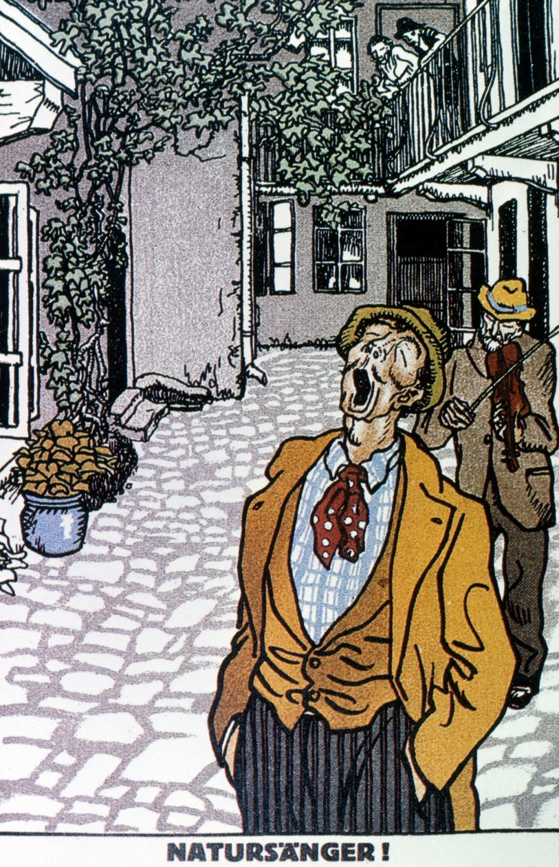 Natursänger, vers 1905-1915 - Moritz Jung