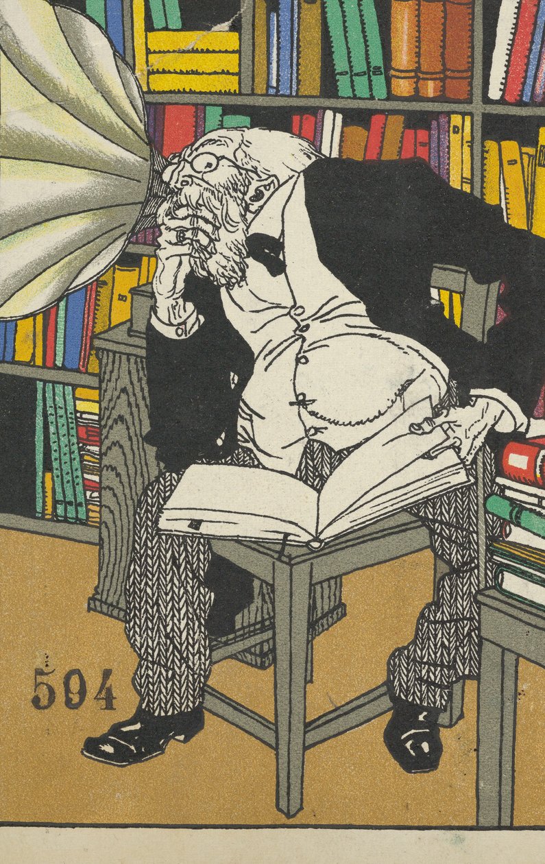 Le dialecticien, 1911 - Moritz Jung