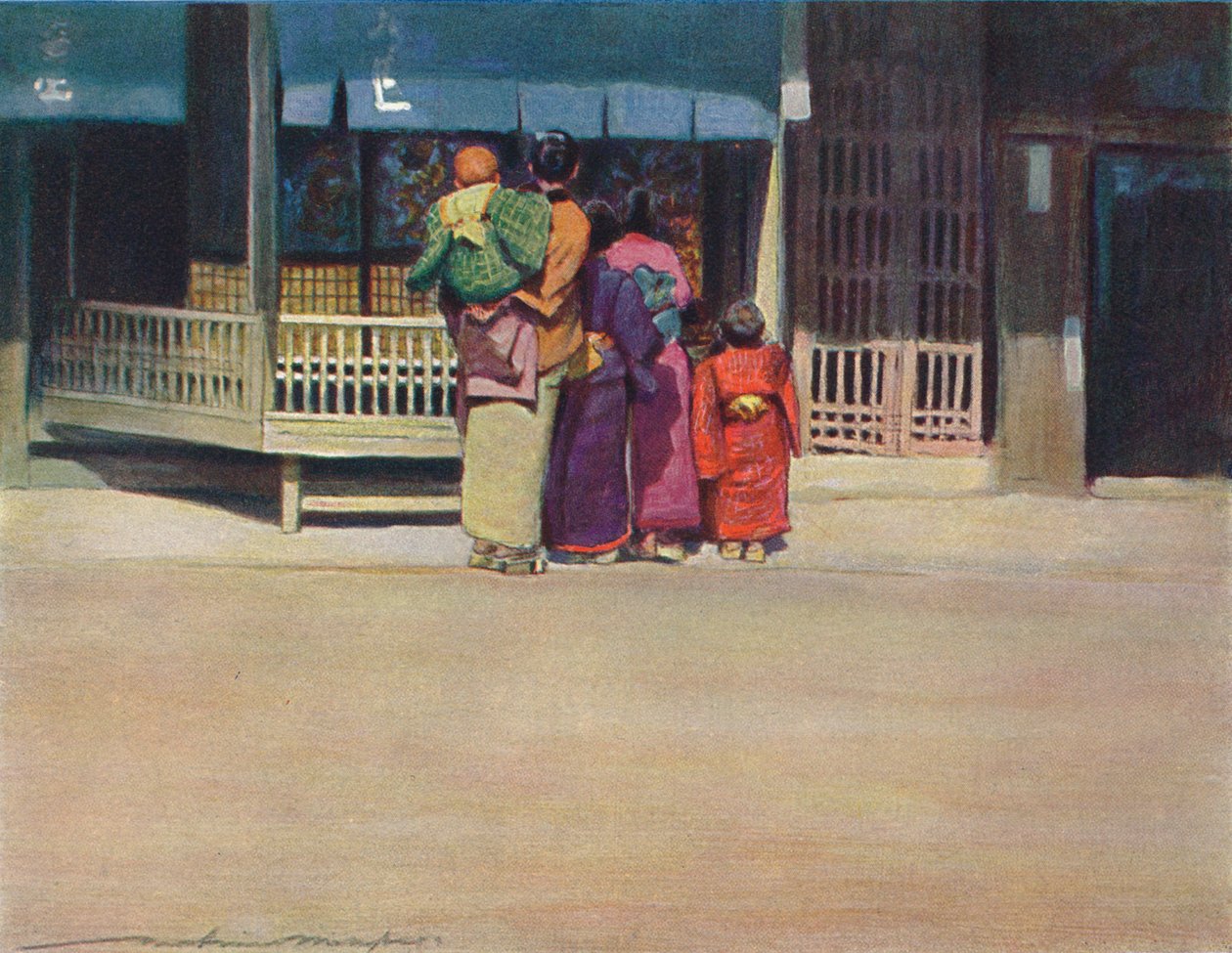 Un groupe familial, vers 1887, 1901 - Mortimer L Menpes