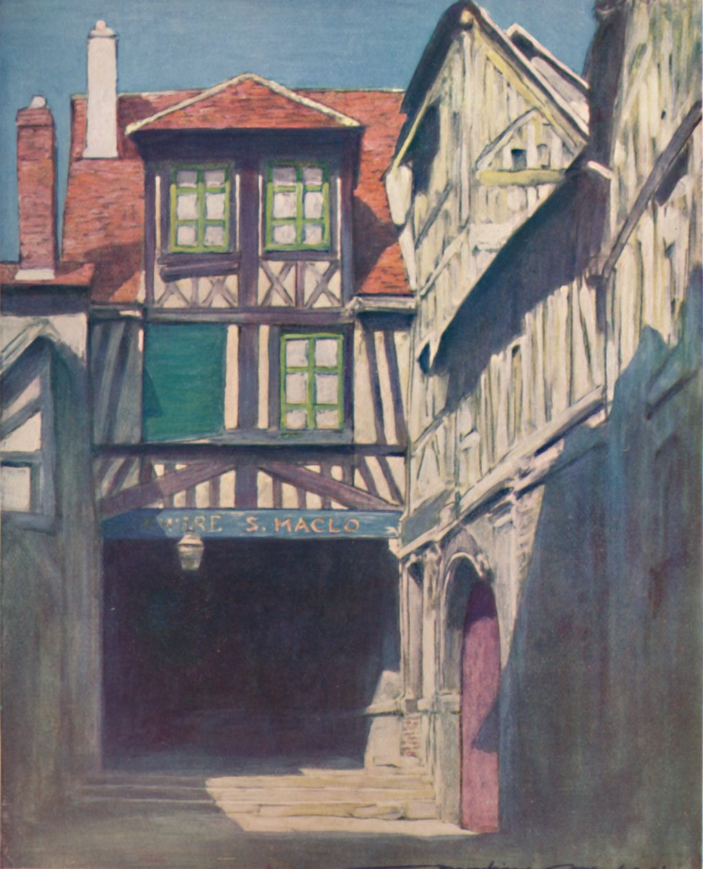 Rouen - Mortimer L Menpes