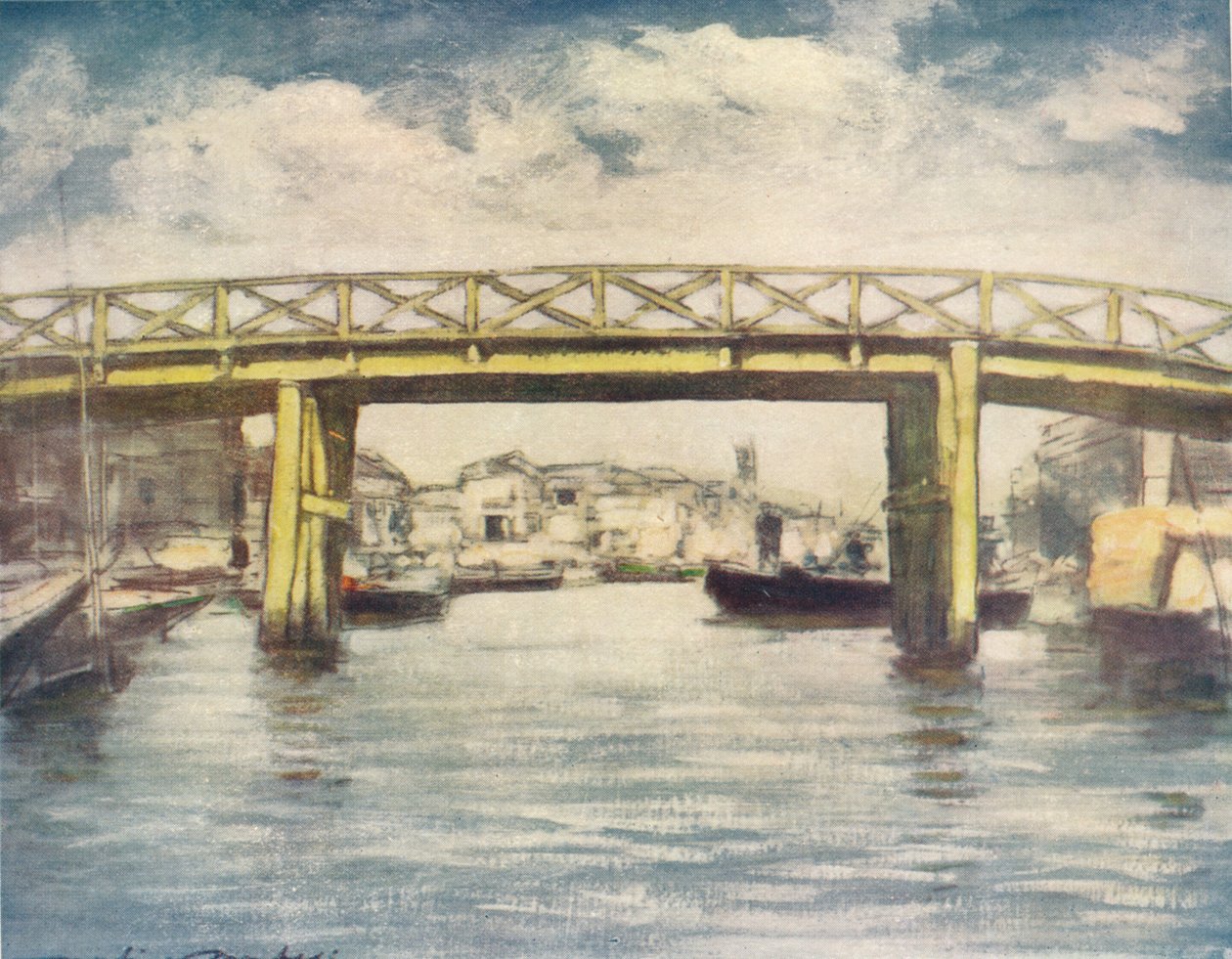 Le Pont Citron - Mortimer L Menpes