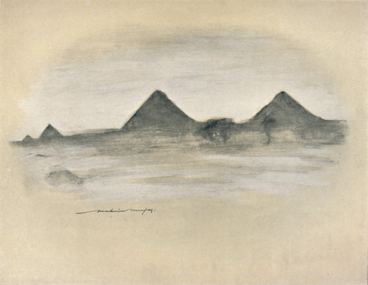 Les Pyramides - Mortimer L Menpes