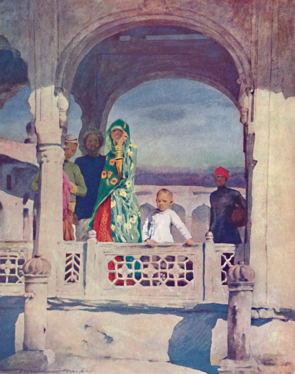 Regarder le défilé, 1903 - Mortimer L Menpes