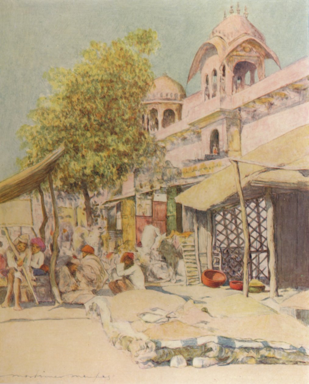 Jeypore à midi, 1905 - Mortimer Ludington Menpes