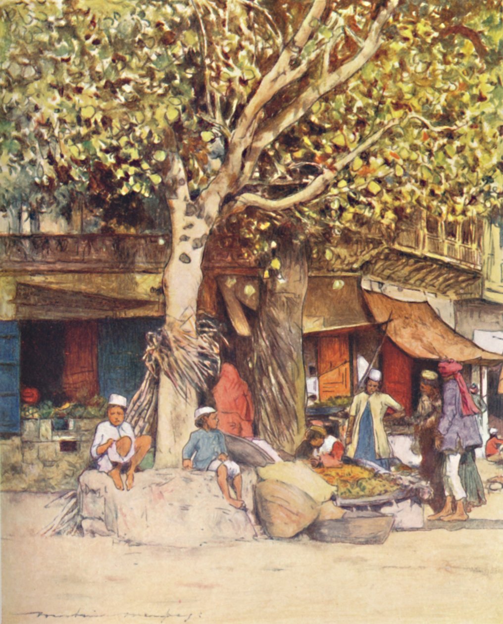 Midi, Delhi, 1905 - Mortimer Ludington Menpes