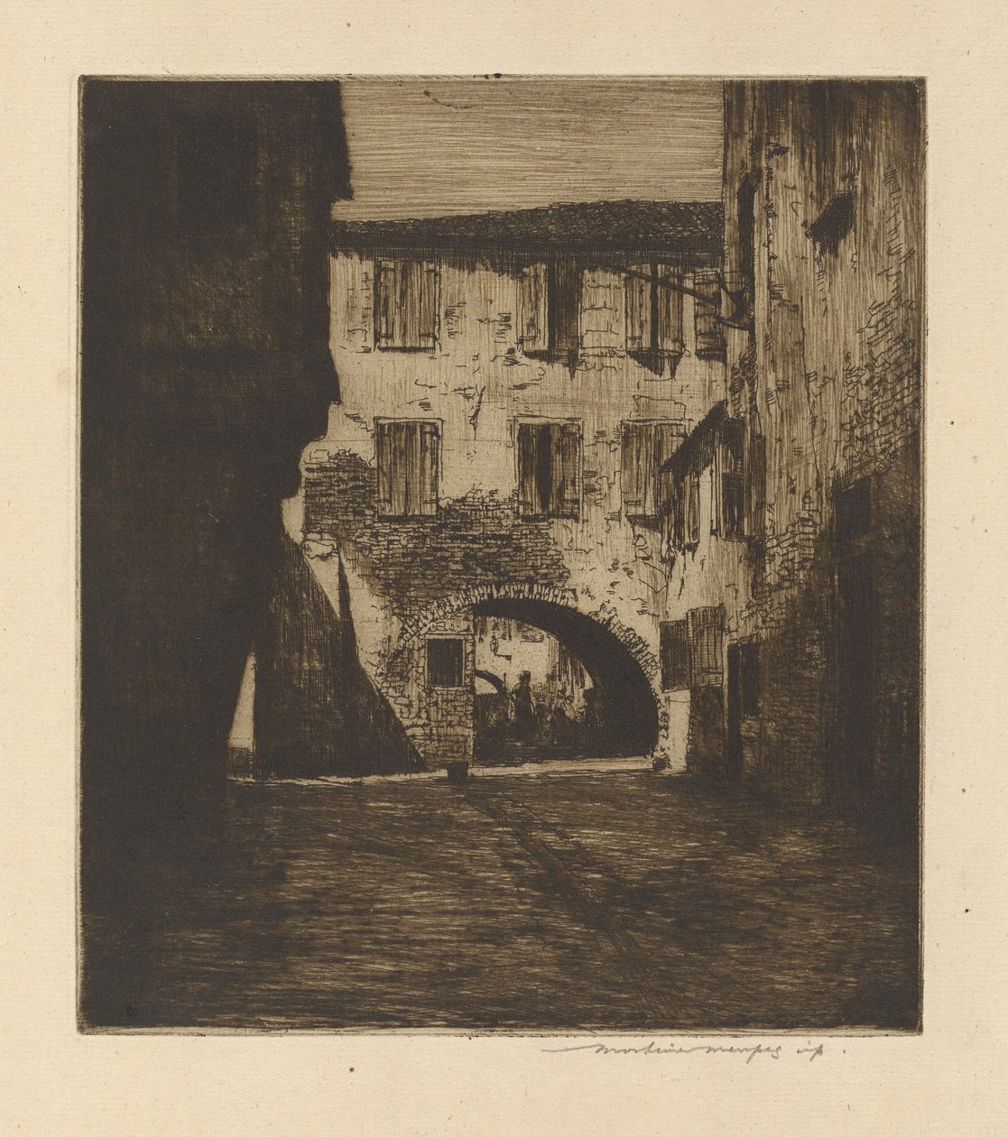 Dans une rue latérale, Chioggia - Mortimer Menpes