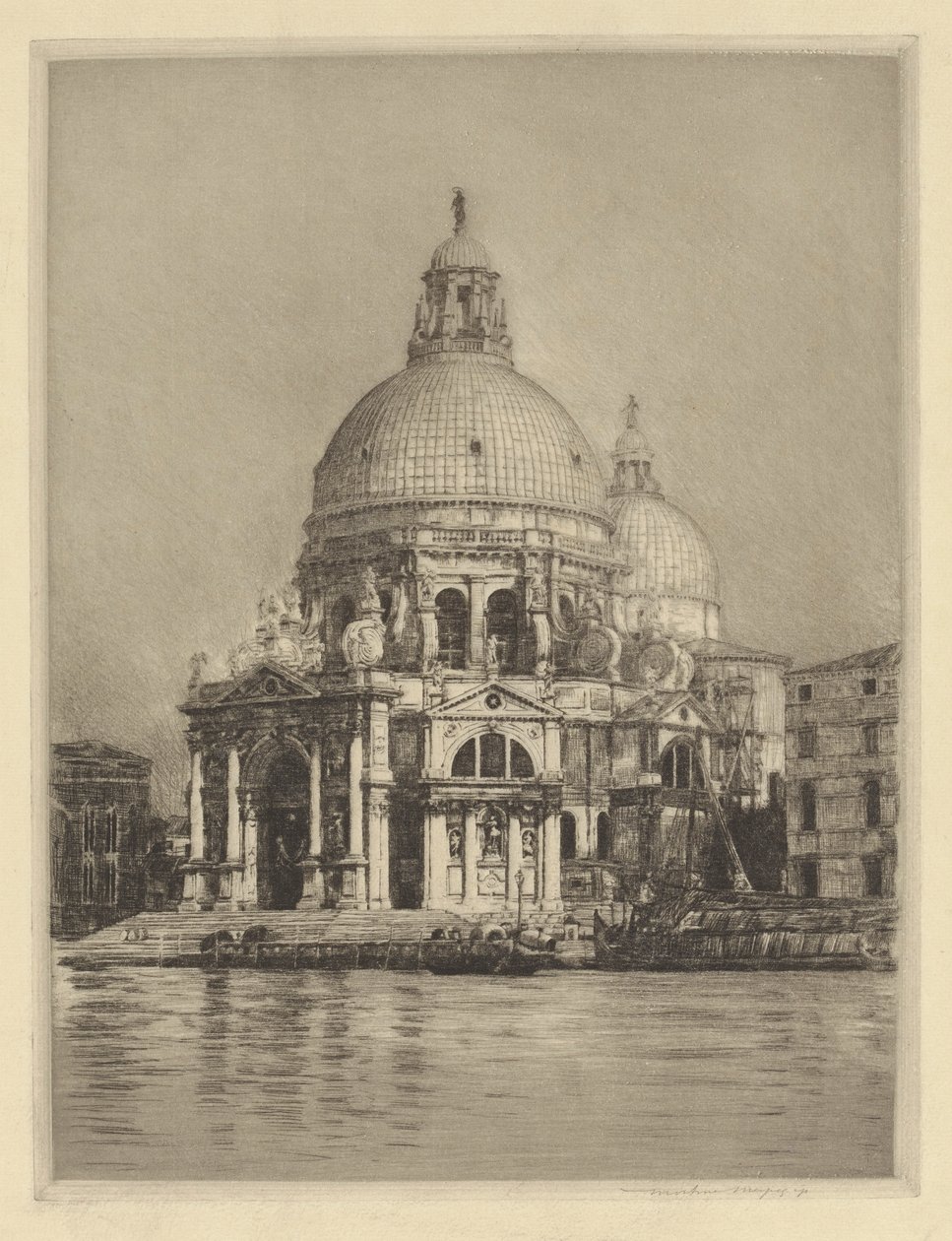 Santa Maria della Salute (2) - Mortimer Menpes