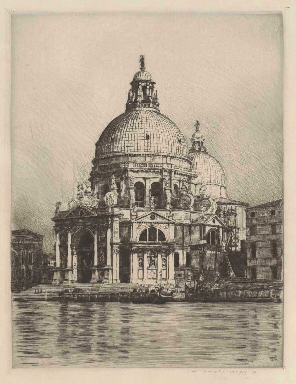 Santa Maria della Salute (2) - Mortimer Menpes