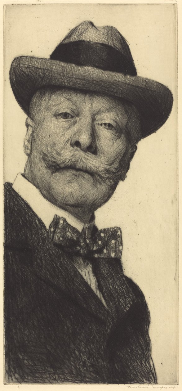 Autoportrait - Mortimer Menpes