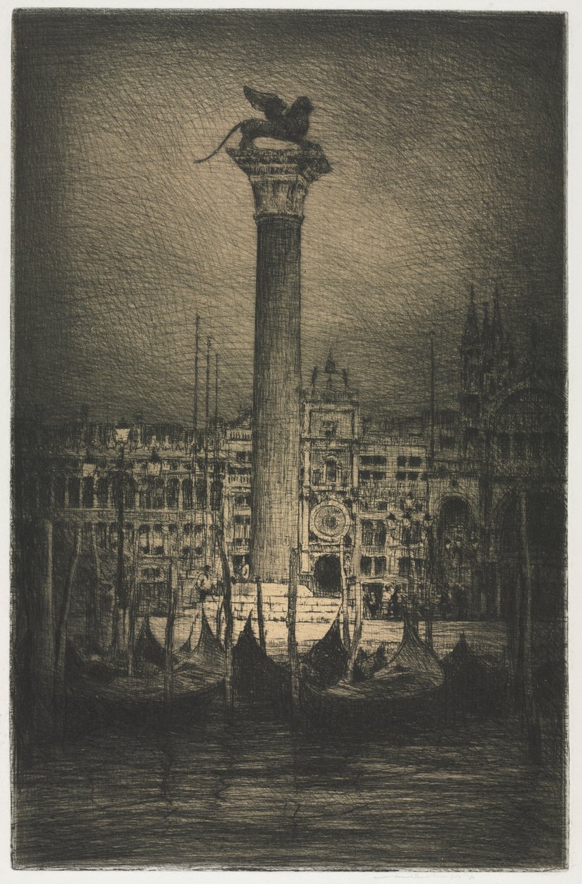 Piazza Saint-Marc, 1910 - Mortimer Menpes