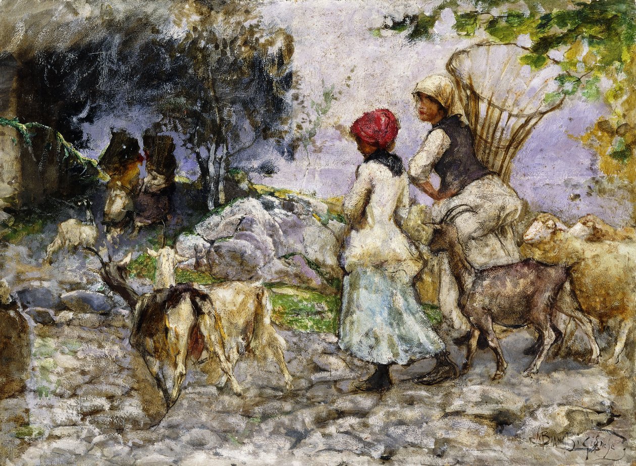 Les chevreaux - Mose Bianchi