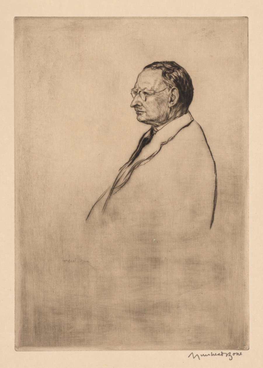 John Robertson, député, Dundee - Muirhead Bone