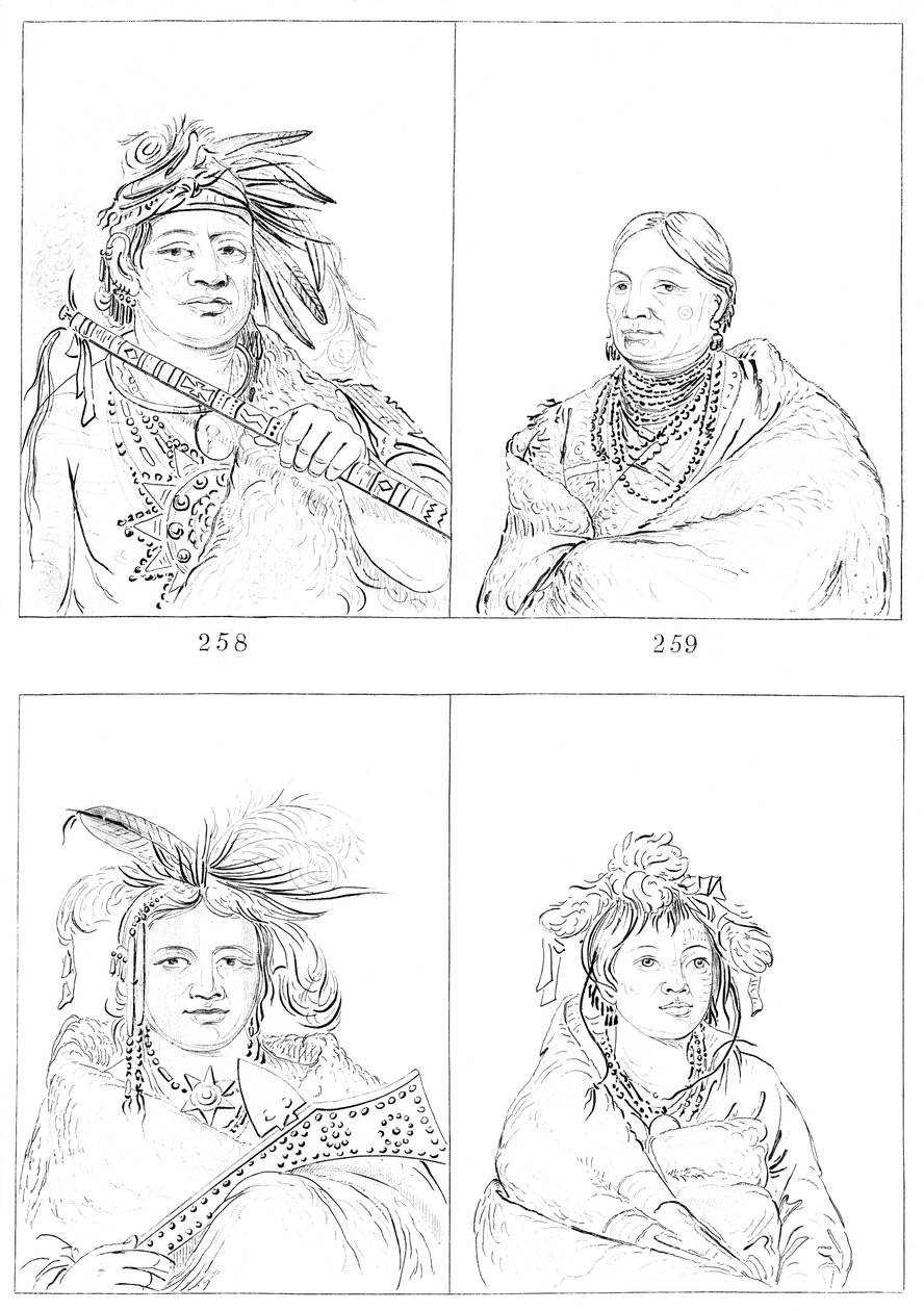 Menominees, 1841 - Myers and Co